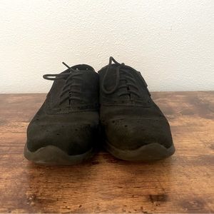 Cole Haan Black Suede Zerogrand Oxford